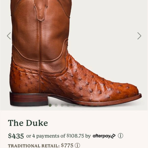 TECOVAS - THE DUKE - SIZE 11D - Picture 2 of 9